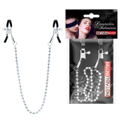 Оригинальные зажимы на соски с бусами - Notabu - купить с доставкой в Ангарске