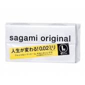 Презервативы Sagami Original 0.02 L-size увеличенного размера - 10 шт. - Sagami - купить с доставкой в Ангарске