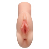 Телесный мастурбатор Perfect Pussy Double Stroker - Pipedream - в Ангарске купить с доставкой