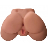 Кофейный мастурбатор-полуторс Perfect Ass Masturbator - Pipedream - в Ангарске купить с доставкой