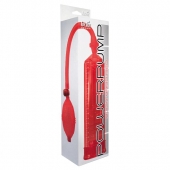 Красная вакуумная помпа Power Pump Red - Toy Joy - в Ангарске купить с доставкой