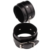Черные оковы Classic Ankle Cuffs - Chisa - купить с доставкой в Ангарске