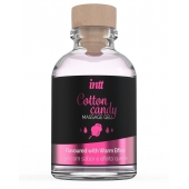 Массажный гель с согревающим эффектом Cotton Candy - 30 мл. - INTT - купить с доставкой в Ангарске