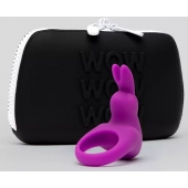 Фиолетовое эрекционное виброкольцо Happy Rabbit Cock Ring Kit - Happy Rabbit - в Ангарске купить с доставкой