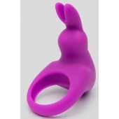 Фиолетовое эрекционное виброкольцо Happy Rabbit Cock Ring Kit - Happy Rabbit - в Ангарске купить с доставкой