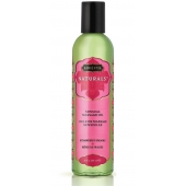 Массажное масло Naturals Strawberry Dreams с ароматом клубники - 236 мл. - Kama Sutra - купить с доставкой в Ангарске