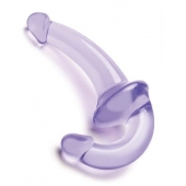 Фиолетовый безремневой страпон Strapless Strap-On - Lux Fetish - купить с доставкой в Ангарске