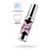 Возбуждающий гель с эффектом вибрации и охлаждения Triple X 3 in 1 Unisex Pleasure Enhancer Gel - 15 мл. - Secret Play - купить с доставкой в Ангарске