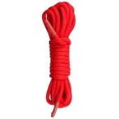 Красная веревка для связывания Nylon Rope - 5 м. - Easy toys - купить с доставкой в Ангарске
