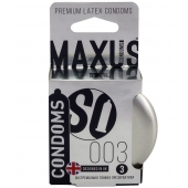Экстремально тонкие презервативы в железном кейсе MAXUS Extreme Thin - 3 шт. - Maxus - купить с доставкой в Ангарске