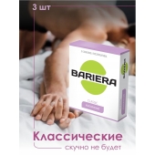 Классические презервативы Bariera Classic - 3 шт. - Bariera - купить с доставкой в Ангарске