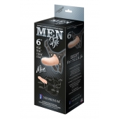 Пустотелый фаллопротез MEN STYLE - 17,5 см. - LOVETOY (А-Полимер) - купить с доставкой в Ангарске