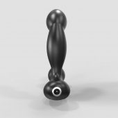 Черный вибромассажер простаты и промежности Prostate Pro с пультом ДУ - Bathmate - в Ангарске купить с доставкой
