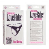 Трусы для страпона с универсальным креплением Universal Love Rider Luxe Harness - California Exotic Novelties - купить с доставкой в Ангарске