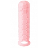 Розовый фаллоудлинитель Homme Long - 15,5 см. - Lola Games - в Ангарске купить с доставкой
