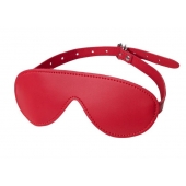 Красная маска Anonymo из искусственной кожи - ToyFa - купить с доставкой в Ангарске