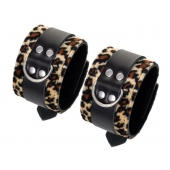 Наручники Anonymo с анималистическим принтом - ToyFa - купить с доставкой в Ангарске