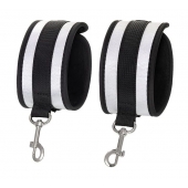 Серебристо-черные оковы Anonymo - ToyFa - купить с доставкой в Ангарске