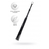 Черный флоггер Anonymo - 64 см. - ToyFa - купить с доставкой в Ангарске