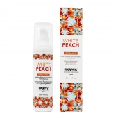 Разогревающее массажное масло Gourmet White Peach Organic с органическими ингредиентами - 50 мл. - Exsens - купить с доставкой в Ангарске