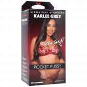 Мастурбатор-вагина Karlee Grey ULTRASKYN Pocket Pussy - Doc Johnson - в Ангарске купить с доставкой