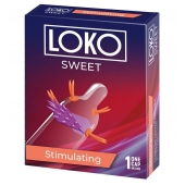 Стимулирующая насадка на пенис LOKO SWEET с возбуждающим эффектом - Sitabella - в Ангарске купить с доставкой