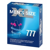 Стимулирующая насадка на пенис MEN SIZE 777 - Sitabella - в Ангарске купить с доставкой