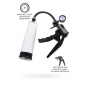 Прозрачная механическая помпа для пениса Viggo - Sexus - в Ангарске купить с доставкой