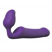 Фиолетовый безремневой страпон Queens L - Adrien Lastic - купить с доставкой в Ангарске