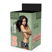 Телесный мастурбатор-вагина Olivia - Dream Toys - в Ангарске купить с доставкой