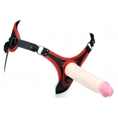 Пояс унисекс UNISEX Style с 2 насадками - LOVETOY (А-Полимер) - купить с доставкой в Ангарске