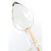 Прозрачный леденец в форме малой анальной пробки со вкусом пина колада - Sosuчki - купить с доставкой в Ангарске