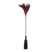 Стек-щекоталка Sweet Caress Feather Whip - 58 см. - Sweet Caress - купить с доставкой в Ангарске