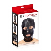 Маска-шлем с прорезями для глаз и рта - Fetish Tentation - купить с доставкой в Ангарске