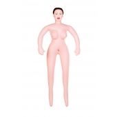 Надувная секс-кукла брюнетка с реалистичной головой - ToyFa - в Ангарске купить с доставкой