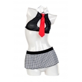 Надувная секс-кукла с реалистичной головой в костюме учительницы - ToyFa - в Ангарске купить с доставкой