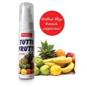 Гель-смазка Tutti-frutti со вкусом тропических фруктов - 30 гр. - Биоритм - купить с доставкой в Ангарске