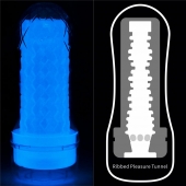 Светящийся в темноте мастурбатор Lumino Play Masturbator Ribbed - Lovetoy - в Ангарске купить с доставкой