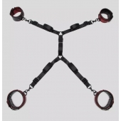 Изысканный набор фиксаций на кровати Reversible Under Mattress Restraint Set - Fifty Shades of Grey - купить с доставкой в Ангарске