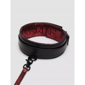 Стильный ошейник с поводком Reversible Faux Leather Collar and Lead - Fifty Shades of Grey - купить с доставкой в Ангарске