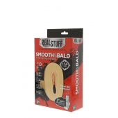 Мастурбатор-вагина с вибрацией и выносным пультом управления REALSTUFF SMOOTH   BALD - Dream Toys - в Ангарске купить с доставкой