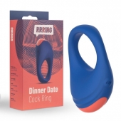 Синее эрекционное кольцо RRRING Dinner Date Cock Ring - FeelzToys - в Ангарске купить с доставкой
