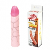 Удлиняющая насадка на пенис Deep Love - 21,5 см. - Baile - в Ангарске купить с доставкой