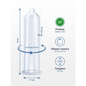 Презервативы MY.SIZE размер 47 - 10 шт. - My.Size - купить с доставкой в Ангарске