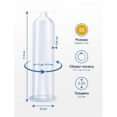 Презервативы MY.SIZE размер 53 - 10 шт. - My.Size - купить с доставкой в Ангарске