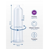 Презервативы MY.SIZE размер 69 - 10 шт. - My.Size - купить с доставкой в Ангарске