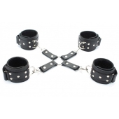 Комплект фиксаторов для рук и ног - БДСМ Арсенал - купить с доставкой в Ангарске