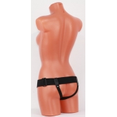 Универсальные черные трусики для страпона - БДСМ Арсенал - купить с доставкой в Ангарске