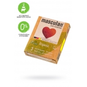 Экологически чистые презервативы Masculan Organic - 3 шт. - Masculan - купить с доставкой в Ангарске
