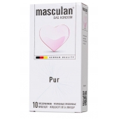 Супертонкие презервативы Masculan Pur - 10 шт. - Masculan - купить с доставкой в Ангарске